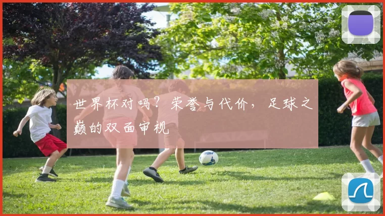 世界杯对吗?荣誉与代价,足球之巅的双面审视
