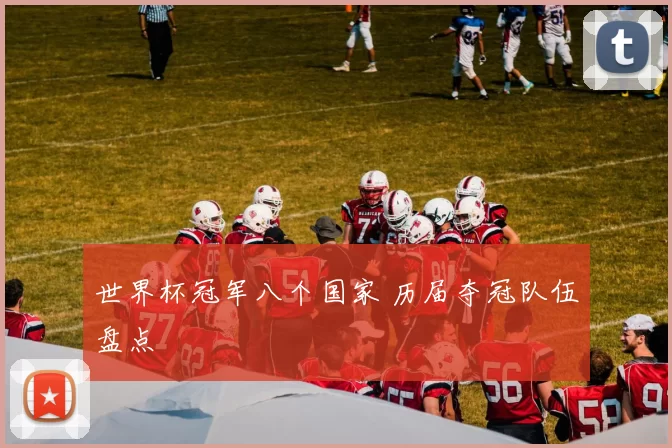 世界杯冠军八个国家 历届夺冠队伍盘点