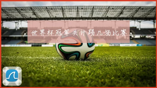 世界杯冠军共计踢几场比赛