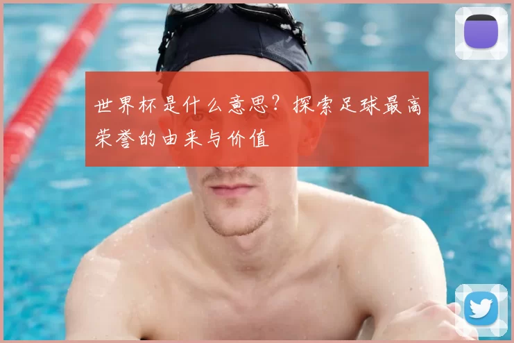 世界杯是什么意思？探索足球最高荣誉的由来与价值